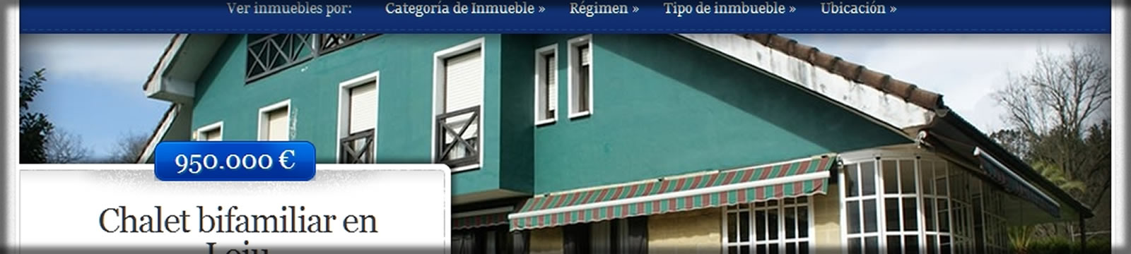 web para inmobiliaria