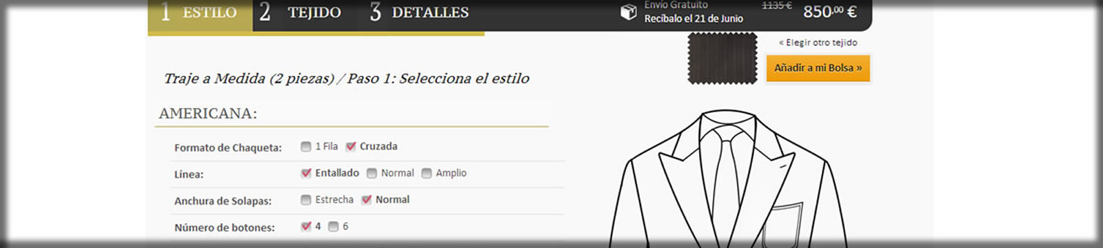 sastrería online a medida