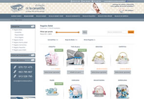 Tienda de regalos para bebés