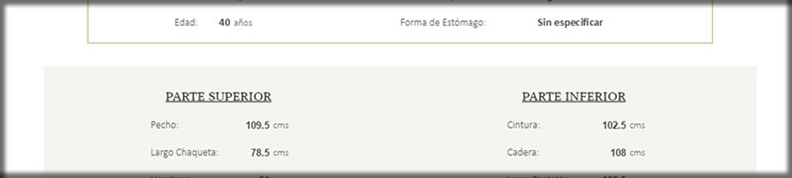 calculadora de medidas corporales para trajes