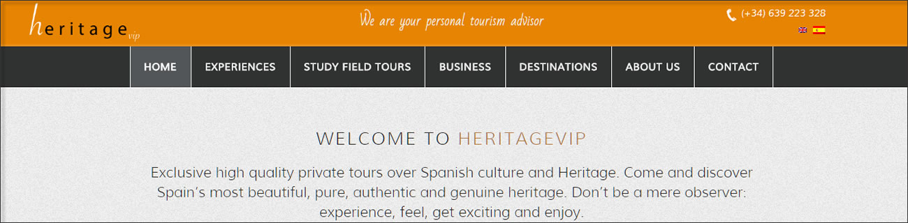 Webs turismo y cultura española