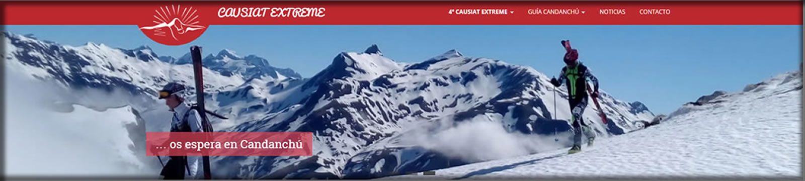 web de carrera de montaña