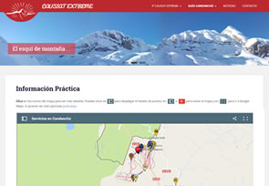 Web para carrera de esquí de montaña