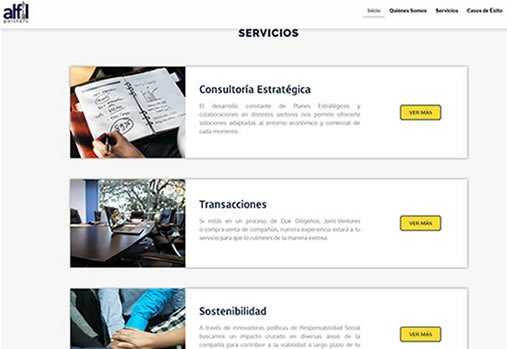 Web de Empresa de Consultoría