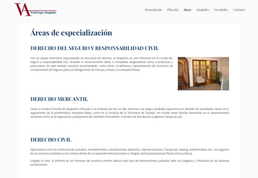 Web Despacho Abogados