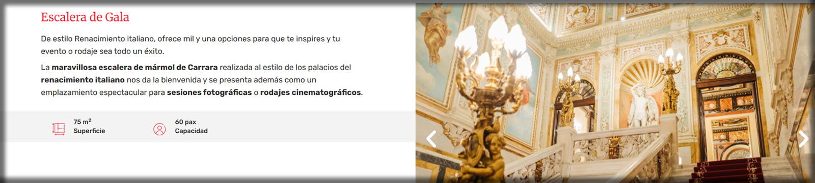web de espacios en alquiler para eventos
