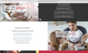 Diseño específico para landing, como si fuera otra instalación de wordpress
