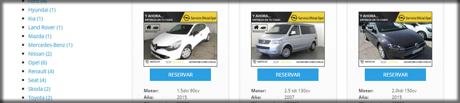 web ve3nta coches