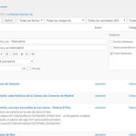 Selección de contenidos destacados mediante un click