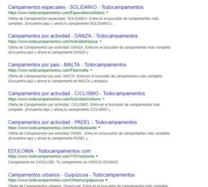 Personalización de descripciones y títulos en Google