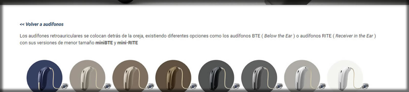 web audifonos