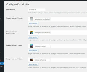 Pantalla edición general permitiendo meter fecha para mostrar edición de año
