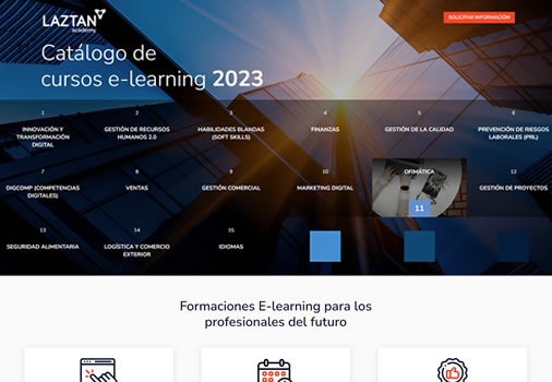 Web Cursos Formación