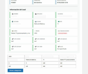 Reenvío de leads recibidos mientras el CRM estaba desconectado