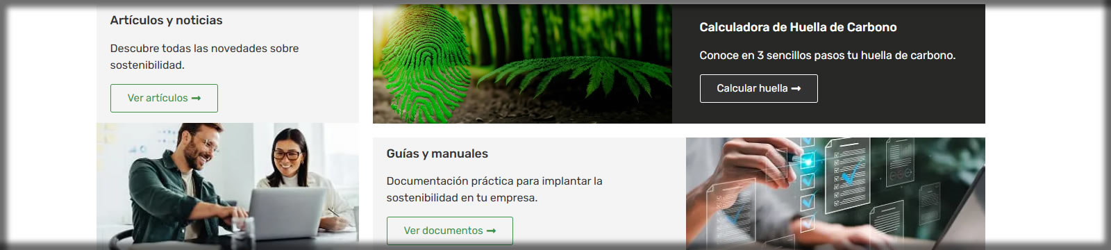 web sostenibilidad